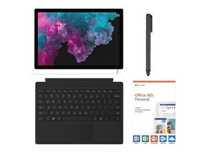 Microsoft Surface Pro 6 2 in 1 12.3" (2736 x 1824) TouchScreen Tablet, Intel Core i5, 8GB RAM, 256GB SSD, Win 10 w/Type Cover, Digital Pen, Office 365, Free Protector – Black Microsoft Surface Pro 6 2 in 1 12.3" (2736 x 1824) TouchScreen Tablet, Intel Core i5, 8GB RAM, 256GB SSD, Win 10 w/Type Cover, Digital Pen, Office 365, Free Protector – Black