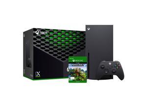 2021 Xbox Game and Accessory Bundle - 1TB SSD Black Xbox Console and Wireless Controller with Minecraft Full Game and Mytrix HDMI 2.1 Cable for Xbox