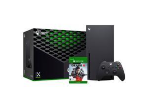 2021 Xbox Game and Accessory Bundle - 1TB SSD Black Xbox Console and Wireless Controller with Gears 5 Full Game and Mytrix HDMI 2.1 Cable for Xbox