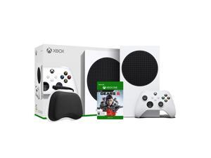 2020 New Xbox All Digital 512GB SSD Console - White Xbox Console and Wireless Controller with Gears 5 Full Game and Black Controller Protective Case