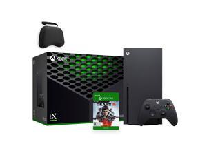 Latest Xbox Series X Gaming Console Bundle - 1TB SSD Black Xbox Console and Wireless Controller with Gears 5 and Mytrix Controller Protective Case