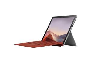 Microsoft Surface Pro 7 2 in 1 Touchscreen PC Tablet 12.3" 2736x1824, 10th Gen i3, 4GB RAM, 128GB SSD, 2 Core up to 3.40 GHz, USB-C, Backlit, Bluetooth 5.0, WebCam, Win 10 w/Poppy Red Type Cover Microsoft Surface Pro 7 2 in 1 Touchscreen PC Tablet 12.3" 2736x1824, 10th Gen i3, 4GB RAM, 128GB SSD, 2 Core up to 3.40 GHz, USB-C, Backlit, Bluetooth 5.0, WebCam, Win 10 w/Poppy Red Type Cover