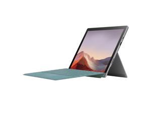 Microsoft Surface Pro 7 2 in 1 Touchscreen PC Tablet 12.3" 2736x1824, 10th Gen i3, 4GB RAM, 128GB SSD, 2 Core up to 3.40 GHz, USB-C, Backlit, Bluetooth 5.0, WebCam, Win 10 w/Aqua Type Cover Microsoft Surface Pro 7 2 in 1 Touchscreen PC Tablet 12.3" 2736x1824, 10th Gen i3, 4GB RAM, 128GB SSD, 2 Core up to 3.40 GHz, USB-C, Backlit, Bluetooth 5.0, WebCam, Win 10 w/Aqua Type Cover