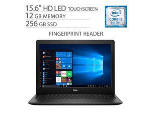 Dell Inspiron 15.6" Home and Business Laptop HD Touchscreen PC Core i5-8265U, 12GB RAM, 256GB SSD, 2 Cores up to 3.90 GHz, UHD Graphics 620, LAN, WebCam, SD Card, Win 10 Dell Inspiron 15.6" Home and Business Laptop HD Touchscreen PC Core i5-8265U, 12GB RAM, 256GB SSD, 2 Cores up to 3.90 GHz, UHD Graphics 620, LAN, WebCam, SD Card, Win 10