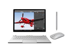 Microsoft Surface Book 13.5" 3000 x 2000 Touchscreen 2 in 1 Laptop, Core i5-6300U up to 3.00 GHz, 8GB RAM, 128GB SSD, Intel HD Graphics 520, Win 10 Pro w/Surface Pen, Mobile Mouse - Platinum Microsoft Surface Book 13.5" 3000 x 2000 Touchscreen 2 in 1 Laptop, Core i5-6300U up to 3.00 GHz, 8GB RAM, 128GB SSD, Intel HD Graphics 520, Win 10 Pro w/Surface Pen, Mobile Mouse - Platinum