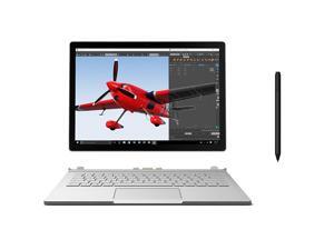 Microsoft Surface Book 13.5" 3000 x 2000 Touchscreen 2 in 1 Laptop, Core i5-6300U up to 3.00 GHz, 8GB RAM, 128GB SSD, Intel HD Graphics 520, Win 10 Pro w/Surface Pen - Black Microsoft Surface Book 13.5" 3000 x 2000 Touchscreen 2 in 1 Laptop, Core i5-6300U up to 3.00 GHz, 8GB RAM, 128GB SSD, Intel HD Graphics 520, Win 10 Pro w/Surface Pen - Black