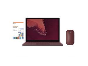 Microsoft Surface Laptop 2 Burgundy 13.5" 2256x1504 Touchscreen PC, 8th Gen Core i7, Quad Core, 16GB RAM, 512GB SSD, Webcam, Win 10 w/Burgundy Mobile Mouse, Office 365 Personal Microsoft Surface Laptop 2 Burgundy 13.5" 2256x1504 Touchscreen PC, 8th Gen Core i7, Quad Core, 16GB RAM, 512GB SSD, Webcam, Win 10 w/Burgundy Mobile Mouse, Office 365 Personal