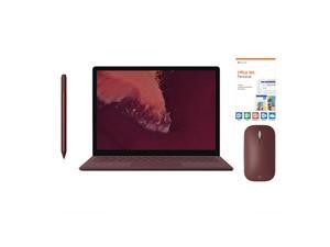 Microsoft Surface Laptop 2 Burgundy 13.5" 2256x1504 Touchscreen PC, 8th Gen Core i7, Quad Core, 16GB RAM, 512GB SSD, Win 10 w/Burgundy Surface Pen, Mobile Mouse, Office 365 Personal Microsoft Surface Laptop 2 Burgundy 13.5" 2256x1504 Touchscreen PC, 8th Gen Core i7, Quad Core, 16GB RAM, 512GB SSD, Win 10 w/Burgundy Surface Pen, Mobile Mouse, Office 365 Personal