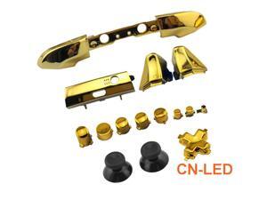 WPS Chrome Gold ABXY Dpad Triggers Full Buttons Set Mod Kits for Newest Xbox One Slim/Xbox one S Controller with Screwdriver (Torx T6 T8) Set for 1708 version WPS Chrome Gold ABXY Dpad Triggers Full Buttons Set Mod Kits for Newest Xbox One Slim/Xbox one S Controller with Screwdriver (Torx T6 T8) Set for 1708 version