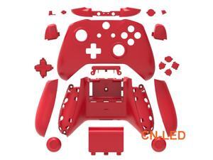WPS Matte RED Case Housing Full Shell Set Faceplates + ABXY Buttons + RB LB Bumpers + Right/Left Rails for Xbox One S Slim (3.5mm Headphone Jack) Controllers for 1708 version WPS Matte RED Case Housing Full Shell Set Faceplates + ABXY Buttons + RB LB Bumpers + Right/Left Rails for Xbox One S Slim (3.5mm Headphone Jack) Controllers for 1708 version