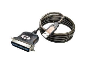 Tripp Lite USB to Parallel Printer Cable (USB-A to Centronics 36 M/M), 6-ft. (U206-006-R) Tripp Lite USB to Parallel Printer Cable (USB-A to Centronics 36 M/M), 6-ft. (U206-006-R)
