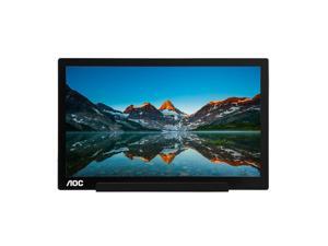 Refurbished: AOC I1601FWUX 16-Inch IPS Extremely Slim USB-C Powered Portable Monitor, 1920x1080 Res, 5ms, Smart ... Refurbished: AOC I1601FWUX 16-Inch IPS Extremely Slim USB-C Powered Portable Monitor, 1920x1080 Res, 5ms, Smart ...
