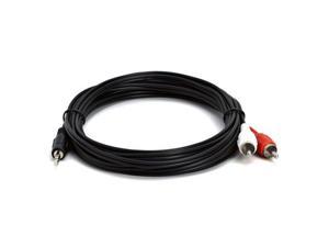 Cables To Go 03180 6feet 3.5mm Stereo Male to RCA Male Y-Cable [Electronics]