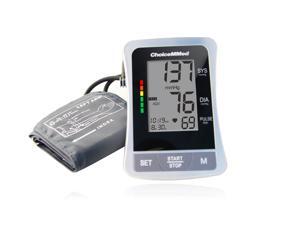 ChoiceMMed BP11 Automatic Digital Arm Type Blood Pressure Monitor w/ 4" LCD Display Screen and WHO Color Indicator, Carrying Bag Included ChoiceMMed BP11 Automatic Digital Arm Type Blood Pressure Monitor w/ 4" LCD Display Screen and WHO Color Indicator, Carrying Bag Included