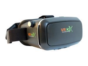 VRKiX VR 3D Headset for Smartphones, Charcoal, VRKiX1.C VRKiX VR 3D Headset for Smartphones, Charcoal, VRKiX1.C