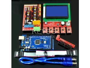 3D Printer Kit 12864 LCD + RAMPS 1.4 Control Board + A4988 Drives + Mega 2560 R3 3D Printer Kit 12864 LCD + RAMPS 1.4 Control Board + A4988 Drives + Mega 2560 R3