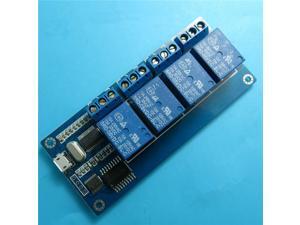 2pcs MICRO USB 5V 4-Channel Relay Module USB Control Relay Module Four Channels 2pcs MICRO USB 5V 4-Channel Relay Module USB Control Relay Module Four Channels