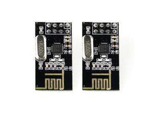 2pcs Arduino NRF24L01+ 2.4GHz RF Wireless Transceiver Module ISM Breakout 2pcs Arduino NRF24L01+ 2.4GHz RF Wireless Transceiver Module ISM Breakout