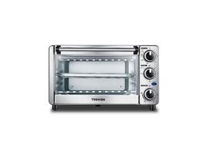 Toshiba MC25CEY-SS 6 Slice Small Convection Pizza Toaster Oven, Stainless Steel Toshiba MC25CEY-SS 6 Slice Small Convection Pizza Toaster Oven, Stainless Steel