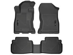 Husky Liners Front & 2nd Seat Floor Liners for 2019 Subaru Forester 95891 Husky Liners Front & 2nd Seat Floor Liners for 2019 Subaru Forester 95891