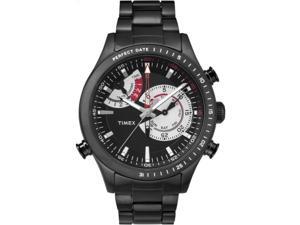 Timex Intelligent Quartz Chonograph Perfect Date Black Stainless Steel TW2P72800 Timex Intelligent Quartz Chonograph Perfect Date Black Stainless Steel TW2P72800