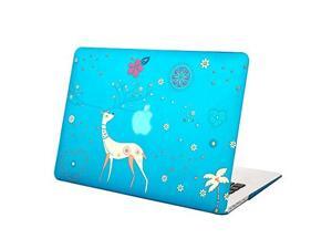 MacBook Pro 13 Retina Case (NO CD-ROM Drive), Mosiso Deer Pattern Soft-Touch Plastic Hard Case Cover for MacBook Pro 13.3" with Retina Display A1502 / A1425 (NEWEST VERSION) (Aqua Blue) MacBook Pro 13 Retina Case (NO CD-ROM Drive), Mosiso Deer Pattern Soft-Touch Plastic Hard Case Cover for MacBook Pro 13.3" with Retina Display A1502 / A1425 (NEWEST VERSION) (Aqua Blue)