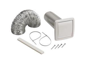 Wall Vent Kit,Flexible Duct,5 ft. L BROAN WVK2A Wall Vent Kit,Flexible Duct,5 ft. L BROAN WVK2A