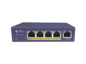 Amer 5 Port 10/100 Desktop Switch with 4 x 10/100 PoE 802.3af Amer 5 Port 10/100 Desktop Switch with 4 x 10/100 PoE 802.3af