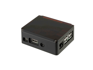 anidees Unibody Fully Aluminium Black Case for Raspberry Pi2 / Pi3, Dark Smoky Top Lid, USB Cable with on/off Switch anidees Unibody Fully Aluminium Black Case for Raspberry Pi2 / Pi3, Dark Smoky Top Lid, USB Cable with on/off Switch