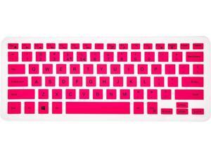 Keyboard Cover Compatible Dell Inspiron 13 5000 7000 Series 5368 i5378 7370 7373 7368 7378, Dell Inspiron 15 5568 5578 7568 7570 7573,XPS 15-9550 9560 9570 Laptop - Hot Pink Keyboard Cover Compatible Dell Inspiron 13 5000 7000 Series 5368 i5378 7370 7373 7368 7378, Dell Inspiron 15 5568 5578 7568 7570 7573,XPS 15-9550 9560 9570 Laptop - Hot Pink