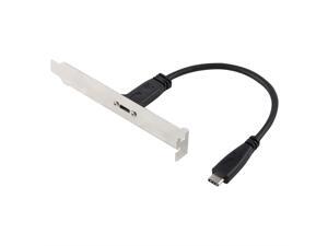 JIN Computer Accessory 20cm Panel Bracket Header USB-C/Type-C Female to Male Extension Wire Connector Cord Cable JIN Computer Accessory 20cm Panel Bracket Header USB-C/Type-C Female to Male Extension Wire Connector Cord Cable