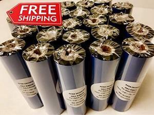 AVG Packaging Supplies 72-Rolls of Zebra Compatible Thermal Transfer Printer Ribbon 4.33" x 244'/110mm x 74m Black Standard Resin-Enhanced Wax Ribbons. Free and Same Day Shipping. AVG Packaging Supplies 72-Rolls of Zebra Compatible Thermal Transfer Printer Ribbon 4.33" x 244'/110mm x 74m Black Standard Resin-Enhanced Wax Ribbons. Free and Same Day Shipping.