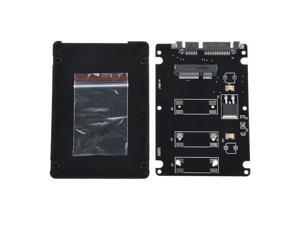 SLLEA Mini PCI-E mSATA SSD to 2.5" SATA 3 Adapter with 7 mm Thickness case(Black) SLLEA Mini PCI-E mSATA SSD to 2.5" SATA 3 Adapter with 7 mm Thickness case(Black)