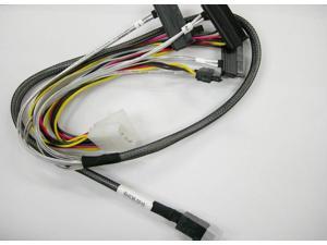 ShineBear New 80cm Internal 12GB MiniSAS HD Data Cable SFF-8643 to 4 SFF-8482 - (Cable Length: 80cm) ShineBear New 80cm Internal 12GB MiniSAS HD Data Cable SFF-8643 to 4 SFF-8482 - (Cable Length: 80cm)