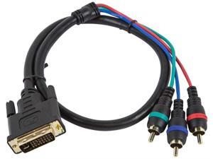 Monoprice 2ft DVI-I to 3 RCA Component Video Cable (DVI-I - 3-RCA) Monoprice 2ft DVI-I to 3 RCA Component Video Cable (DVI-I - 3-RCA)