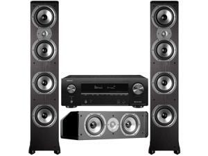 Polk + Denon Speakers And Receiver Bundle: TSi500 x2, CS10 and AVR-X1600H Polk + Denon Speakers And Receiver Bundle: TSi500 x2, CS10 and AVR-X1600H