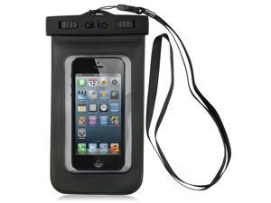 Akiko Universal WaterProof Case (IPX8 Certified Protective Smartphone Waterproof Life Pouch / Credit Card Bag Case) for Apple iPhone 6 PLUS 5S 5C 5, Samsung Galaxy S5 S4 4.7" Black Akiko Universal WaterProof Case (IPX8 Certified Protective Smartphone Waterproof Life Pouch / Credit Card Bag Case) for Apple iPhone 6 PLUS 5S 5C 5, Samsung Galaxy S5 S4 4.7" Black