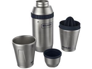 Stanley Adventure Happy Hour 2x System with 1 shaker and 2 cups, Stainless Steel Stanley Adventure Happy Hour 2x System with 1 shaker and 2 cups, Stainless Steel