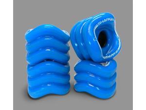 Shark Wheel Square Skateboard/Longboard Wheels (Blue 70mm Wheels) Shark Wheel Square Skateboard/Longboard Wheels (Blue 70mm Wheels)