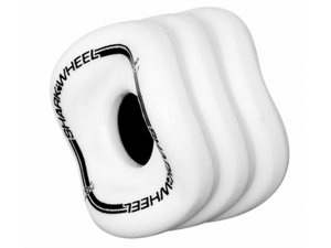 Shark Wheel Square Skateboard/Longboard Wheels (White 70mm, 80a Wheels) Shark Wheel Square Skateboard/Longboard Wheels (White 70mm, 80a Wheels)