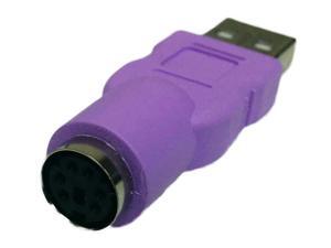 Keyboard PS/2 Female to USB Male Adapter - PS2 to USB Adapter Keyboard PS/2 Female to USB Male Adapter - PS2 to USB Adapter