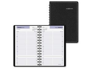 At-A-Glance Daily Appointment Book with15-Minute Appointments 8 x 4 7/8 Black At-A-Glance Daily Appointment Book with15-Minute Appointments 8 x 4 7/8 Black