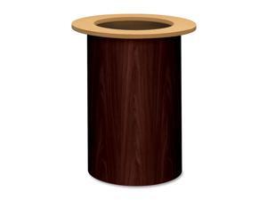 HON TLRAN Preside Cafeteria Table Base, 28.4" Height - Mahogany HON TLRAN Preside Cafeteria Table Base, 28.4" Height - Mahogany