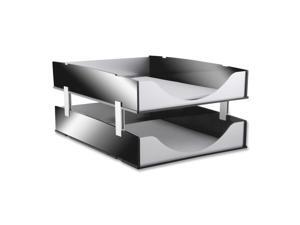 Kantek KTKBA311 Stacking Supports- Aluminum- 4-ST- Black-Acrylic Kantek KTKBA311 Stacking Supports- Aluminum- 4-ST- Black-Acrylic