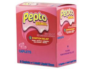 Pepto-Bismol Tablets Two-Pack 25 Packs/Box BXPB25 Pepto-Bismol Tablets Two-Pack 25 Packs/Box BXPB25