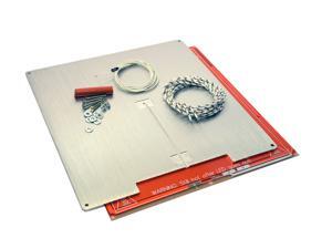 Aluminum Anodized Heated Build Plate Full kit for RepRap 3D Printer, Including Scratch Resistant Top Surface, MK2B Dual Power 12V/24V PCB, Thermistor and Wiring Aluminum Anodized Heated Build Plate Full kit for RepRap 3D Printer, Including Scratch Resistant Top Surface, MK2B Dual Power 12V/24V PCB, Thermistor and Wiring