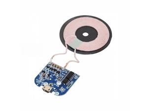DIY Qi Wireless Charger PCBA Circuit Board with Qi Wireless Coil Micro USB Port DIY Qi Wireless Charger PCBA Circuit Board with Qi Wireless Coil Micro USB Port