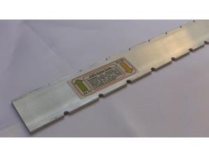 Luthier Tool Straight Edge
Notched Scale 24.75 / 25.5 for
Gibson Fender | Guitar Necks
.125 x 1.5 x 23.25 6061 T6511
ASPS Luthier Tool Straight Edge
Notched Scale 24.75 / 25.5 for
Gibson Fender | Guitar Necks
.125 x 1.5 x 23.25 6061 T6511
ASPS