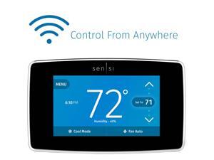 Emerson Sensi Touch Wi-Fi Thermostat for Smart Home with Touchscreen Color Display Emerson Sensi Touch Wi-Fi Thermostat for Smart Home with Touchscreen Color Display