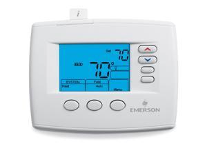 Emerson Blue 4" Universal Non-Programmable Thermostat 1F83-0422 Emerson Blue 4" Universal Non-Programmable Thermostat 1F83-0422